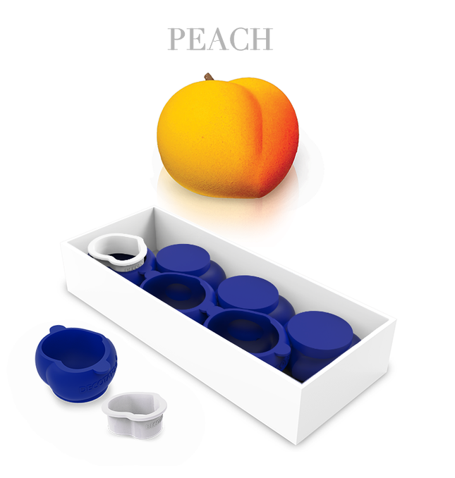 Silicone Form Peach